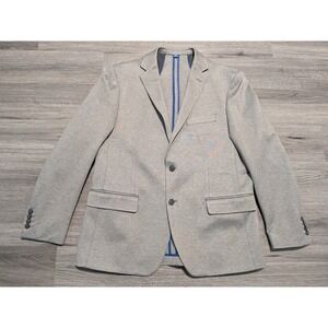 APT. 9 Men's Gray Unstructured Premier Flex Essential Slim Fit Jacket Size 46R